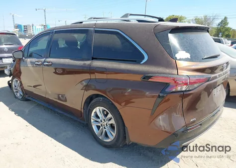 2022 Toyota Sienna Limited from USA, damaged, VIN 5TDZSKFC7NS047691